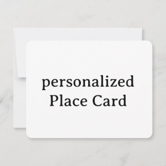 Carte plate personnalisée 4,25" x 5,5"