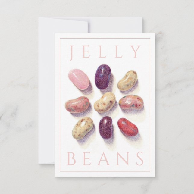 Carte plate TIC TAC TOT JELLY BEANS 3.5x5 (Devant)
