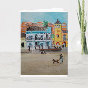 Carte Playa de la Malvarrosa Peinture d'Alfred Fox