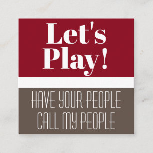 Carte Playdate enfant Moderne & Amusant