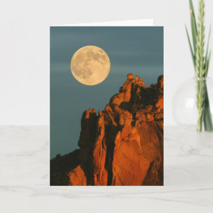 Carte Pleine Lune Falaises de Basalte Smith Rock State