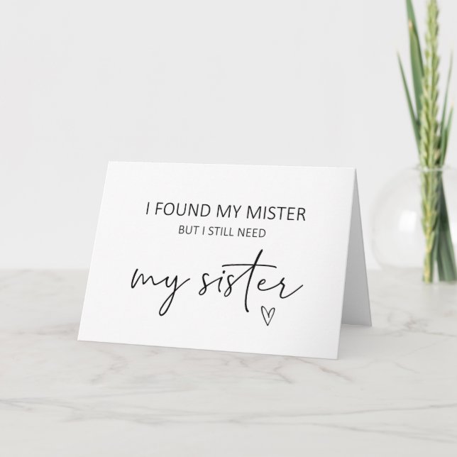 Carte pliée de la proposition de la soeur de la se (Devant)