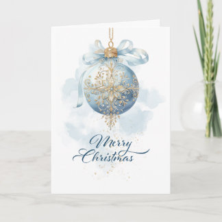 carte pliée de noël, personnalisable à l'intérieur