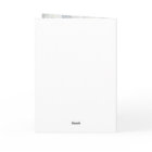 Carte pliée moderne de collage de photos pour la f