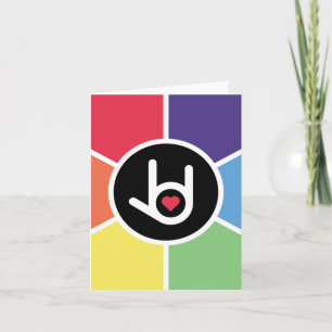 Carte pliée pour les fêtes