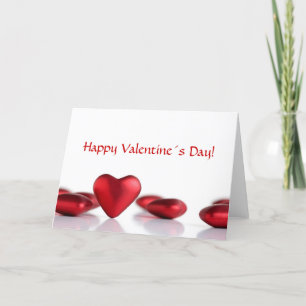 Carte pliée Valentine´s Day