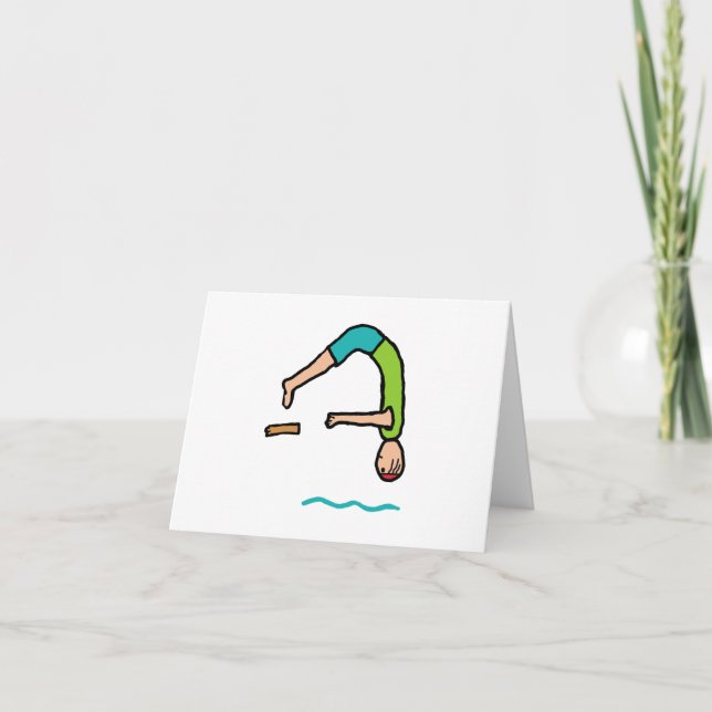 Carte Plongée en Springboard (Devant)