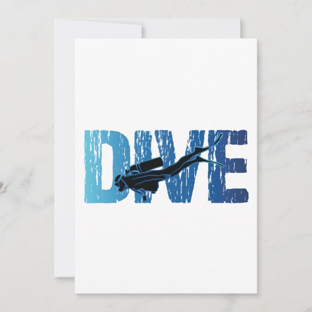 Carte Plongée Plongée Plongée Horizontale (Devant)