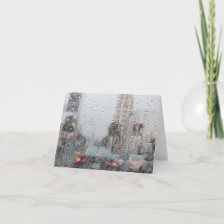 Carte pluie à LA