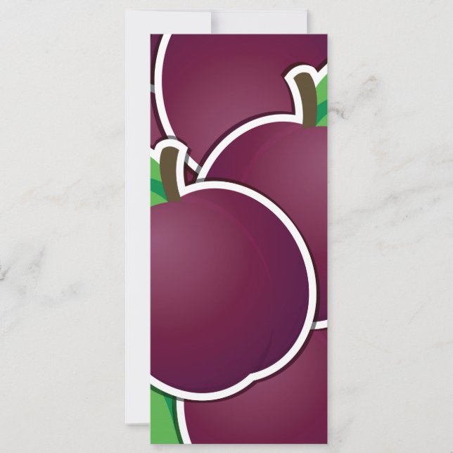 Carte Plum funky (Devant)