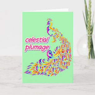 Carte plumage céleste
