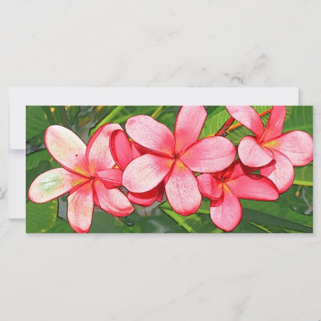 Carte Plumeria (Devant)
