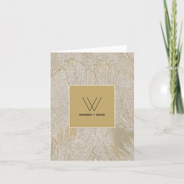 Carte Plumes d'or (Devant)