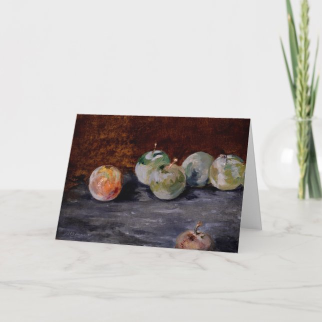 Carte Plums | Édouard Manet (Devant)