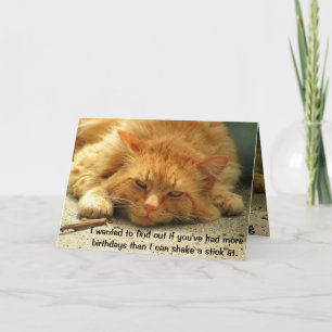 Carte Plus d'anniversaires que vous peuvent secouer un