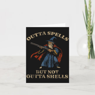 Carte Plus de sorts mais pas sans coquilles Vintage