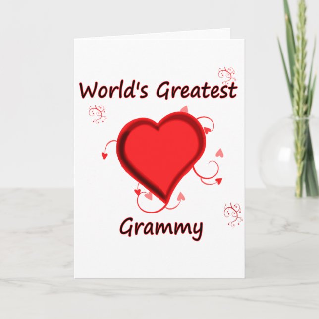 Carte Plus grand grammy du monde (Devant)