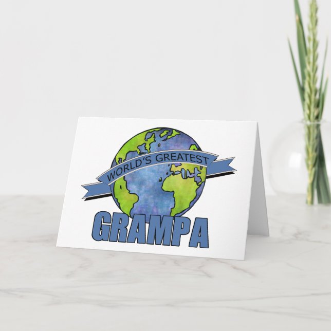 Carte Plus grand Grampa du monde (Devant)