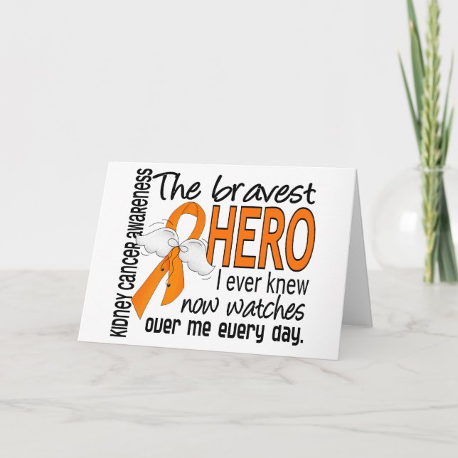 Carte Plus grand héros que j'aie jamais connu : cancer d (Devant)
