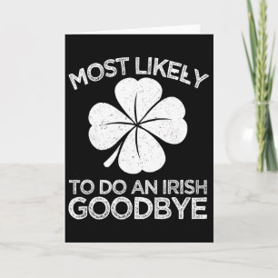 Carte Plus susceptible de faire un au revoir à l'irlanda