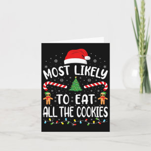 Carte Plus susceptible de manger tous les biscuits Blagu