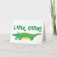 Plus tard, Gator, tu vas manquer le crocodile Alli