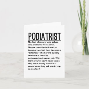 Carte Podiatre
