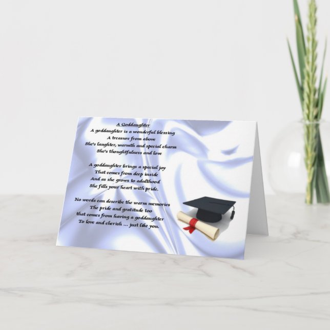 Carte Poème de la fillette (Devant)