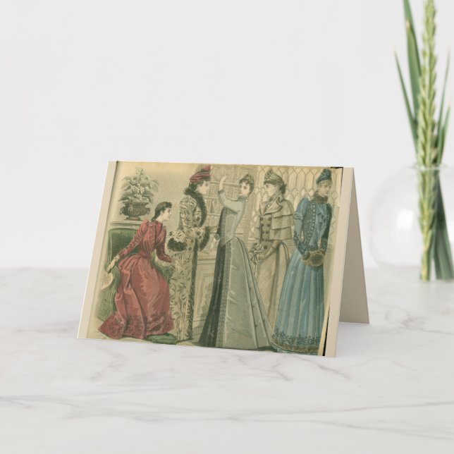 Carte - poème instruit de fille (Devant)