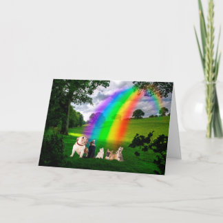 Carte Poème Rainbow Bridge