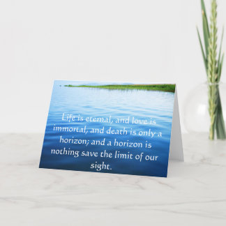 Carte Poème Sur La Mort - Citation Inspirationnelle Du P