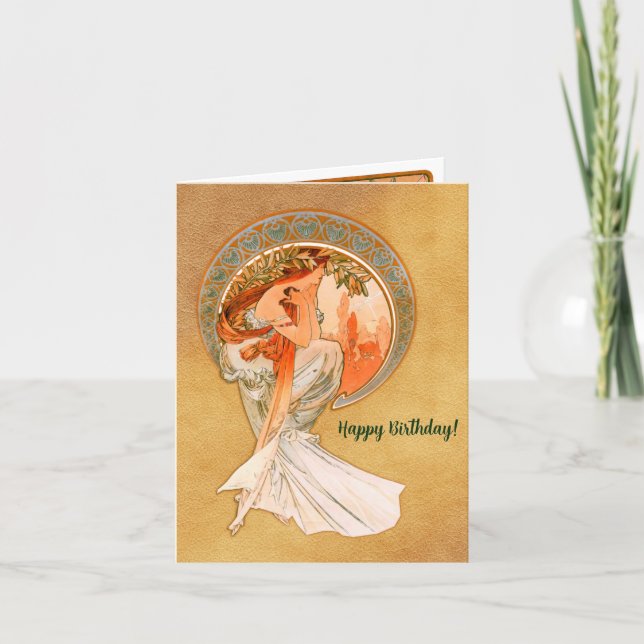 Carte Poésie, Joyeux anniversaire (Devant)