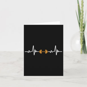 Carte Poids Barbell Heartbeat Gym Bodybuilding Lifting