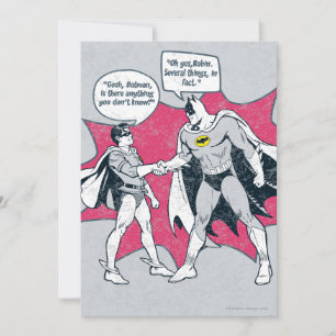 Carte Poignée Batman Et Robin En Perte