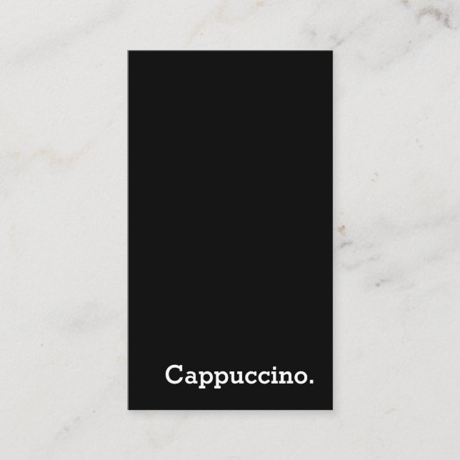 Carte poinçonnée Cappuccino Loyauté foncée vertica (Devant)