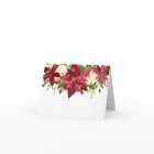 Poinsettia Joyeuses Vacances Élégantes Noël