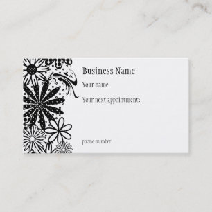 Carte pointillée noire et blanche de rendez-vous