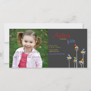 Carte Points couleur Whimsical Oiseaux Arbre Enfants 5e