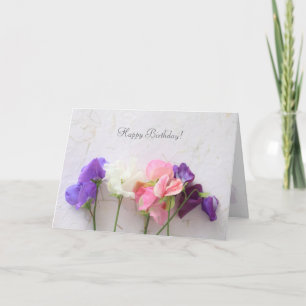 Carte Pois doux frais