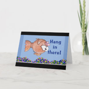 Carte Poisson À L'Arrière Dans Le Réservoir - Accrochez-