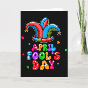 Carte Poisson d'avril 1er avril Farce Blague Cadeau drôl