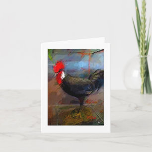 Carte Poisson de poulet à l'affiche Imprimer la note Car