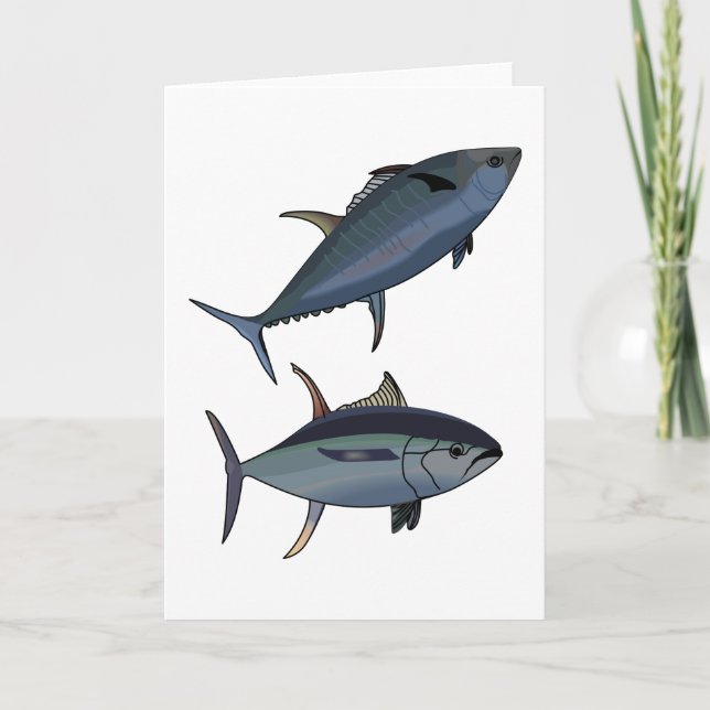 Carte Poisson de thon (Devant)