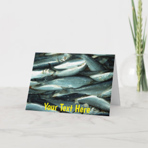 Carte Poisson personnalisable
