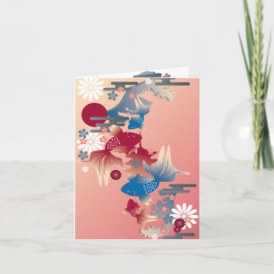 Carte Poisson rouge