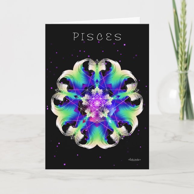 Carte Poissons (Devant)
