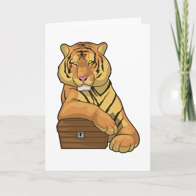 Carte Poitrine au trésor de tigre (Devant)