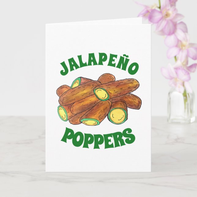 Carte Poivron de Jalapeño frit vert Jalapeno chaud poivr (Orchidée)