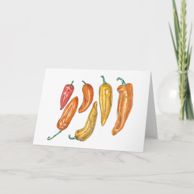 Carte Poivrons doux (Devant)