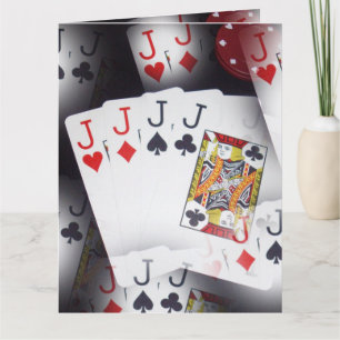 Carte Poker,_Quad_Jacks,_Big_Greeting_Card.